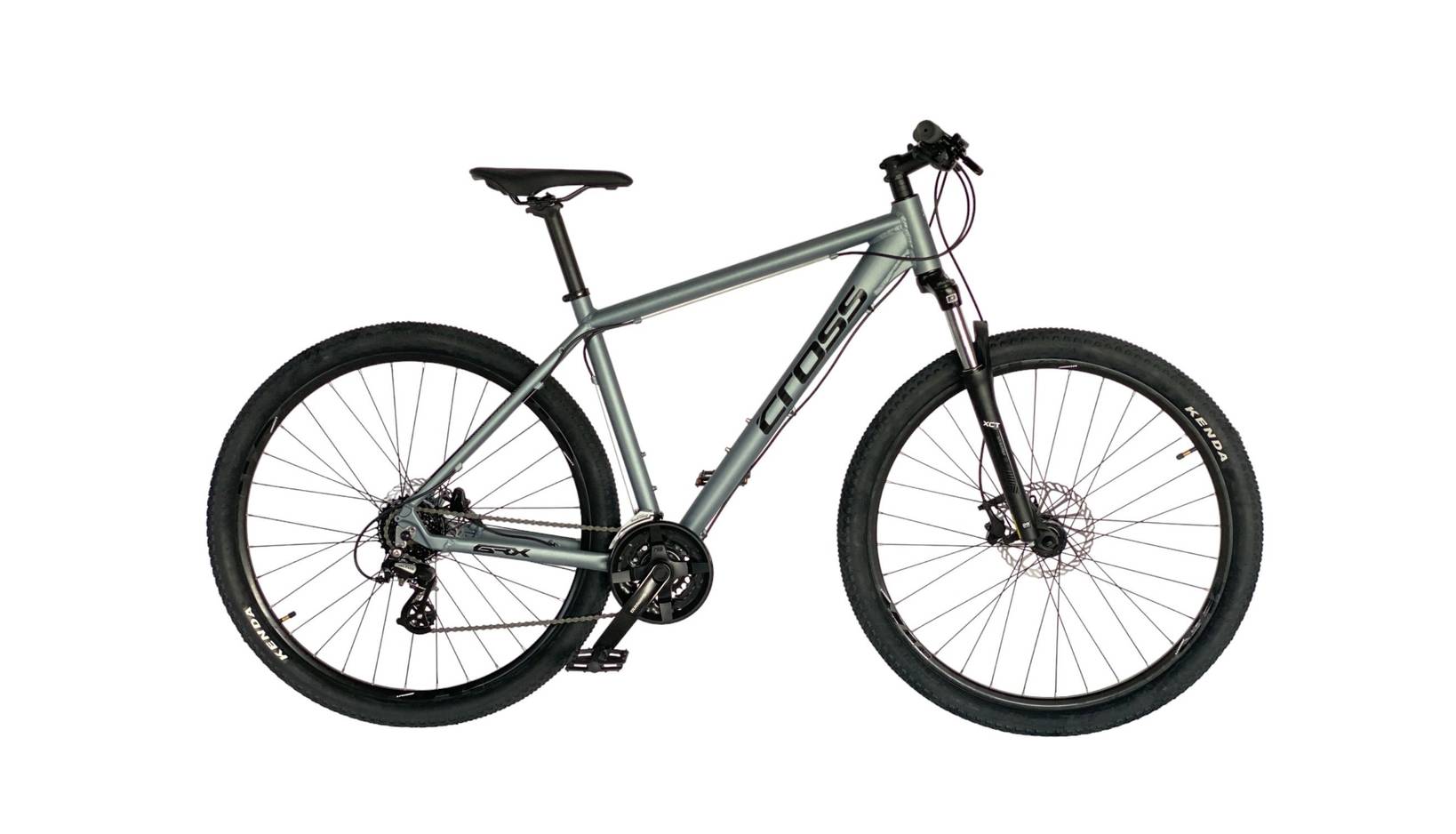 Ride DBA Mサイズ Bicicleta Mtb CROSS GRX 8 Hdb 29 - Matt Grey | CrossBike